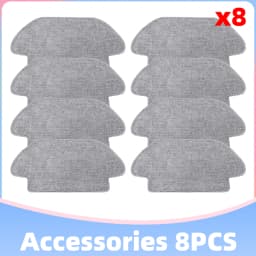 Fit For Viomi V2 Max / V3 / X2 VXVC07-JG Robot Vacuum Parts Main Roller Side Brush Hepa Filter Mop Cloth Replacement Accessories