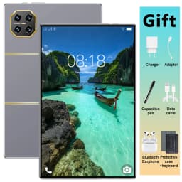 New 2026 5G Tablet 10.58 Inch HD Display 16GB RAM 1TB ROM 20000mAh 14 Core Android13 GPS WPS Dual SIM With Keyboard