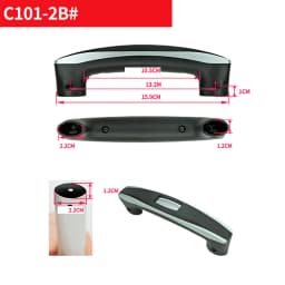 Luggage Handle Easy Installation Suitcase Pull Handle Grip Repair for Telescopic Handle Handle Strap Suitcase Handle Replacement