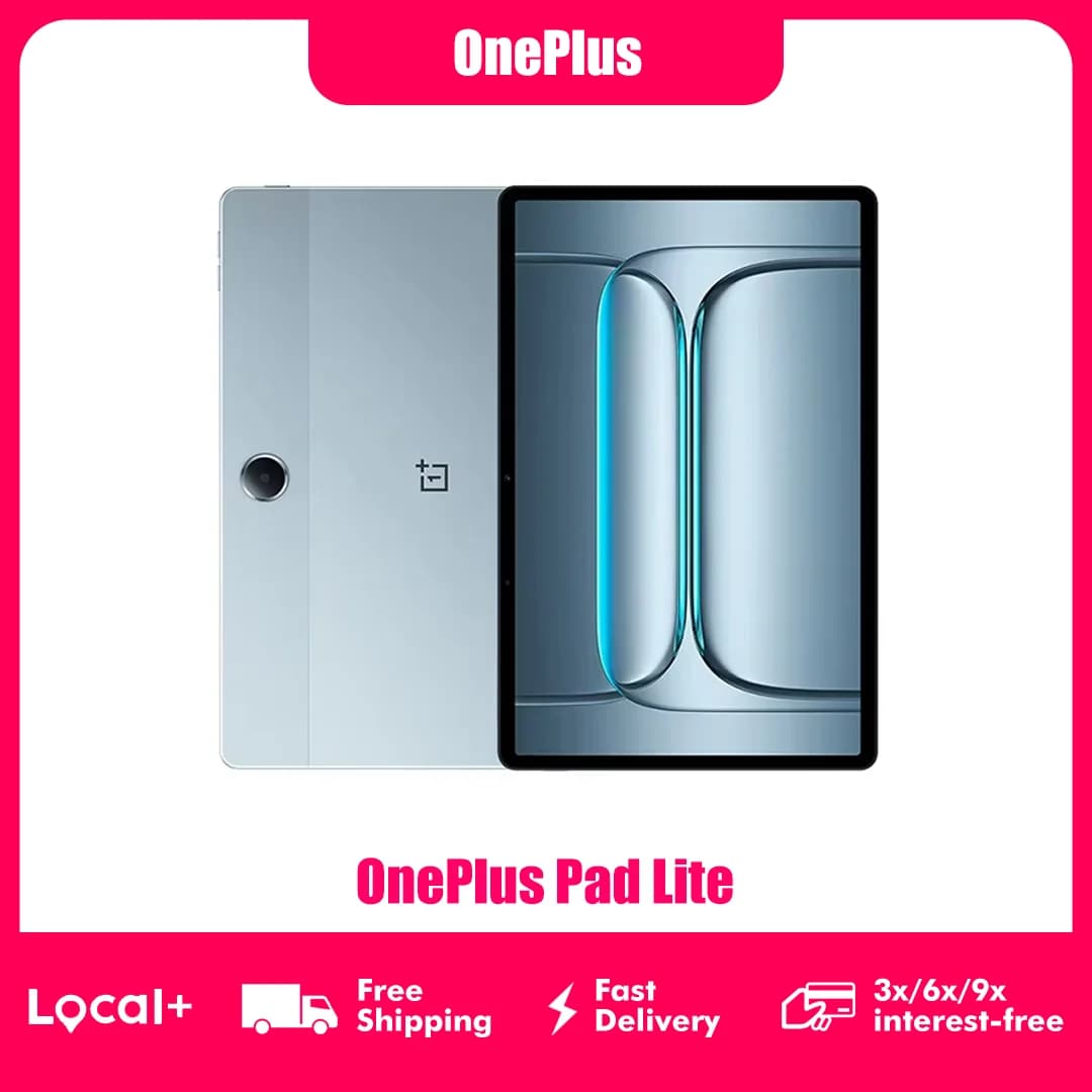 OnePlus Pad Lite Global Version Tablet 11" Transmission 90Hz Eye Care Display 9340 mAh Super-Large Battery MediaTek Helio G100