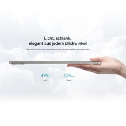 HONOR Pad X8b Tablet, 11-Inch, 4Gb/128Gb, Wi-Fi, 10100 Mah Battery, Android 16, Space Grey