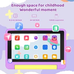KT1018 7 Inch Android 13 Tablet PC Quad‑Core CPU 8GB(2GB+6GB Expand RAM) 64GB EMMC Storage US Local Warehouse In Stock