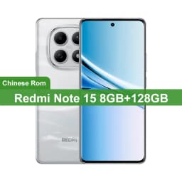 China Version Xiaomi Redmi Note 15 128GB/256GB Snapdragon 6 Gen 3 6.77" 2392×1080 Display 45W 5800mAh Battery 50MP+8MP Camera