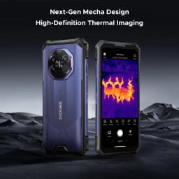 DOOGEE S300 Plus Thermal Imaging 5G Rugged Phone 6.78” FHD+120Hz 48GB+1TB Dimensity 8300 Octa-core 11000mAh Smartphon Android 16