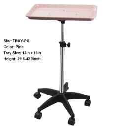 360° Rotating Beauty Salon Cart with Wheels - Organizer with Adjustable Height, Ultimate Salon Utility Cart