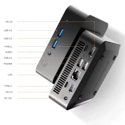 Xiaman NEW Intel Windows 11 Mini PC I7 Intel I7 4510U Intel Core I3 6100U Mini Computer 16GB RAM 512GB 1TB SSD 3-Screen Display PC Desktop Wifi 6 BT5.2 Mini PC