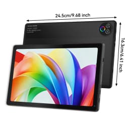 BUFO KB1004 10.1 Inch A333 Penta Core Tablet 16GB(3+13G) RAM 32GB ROM Android 15 800*1280 HD LCD Screen 5000mAh Battery 2MP Front 5MP Rear Camera Widevine L1 Support TF Card Up to 1TB Tablet PC