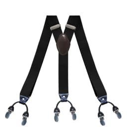 Suspenders for Men 3.5cm Wide Y Shaped 6 Metal Clips Adjustable Elastic Trouser Braces Strap Belts Wedding Party Formal Casual
