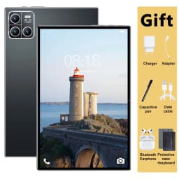 New 2026 5G Tablet 10.58 Inch HD Display 16GB RAM 1TB ROM 20000mAh 14 Core Android13 GPS WPS Dual SIM With Keyboard