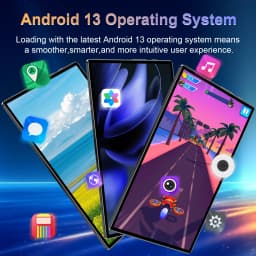 2025 5G New Global Tablet 10.36inch Android13 16GB 1TB 20000mAh 14-core 16MP 32MP Dual SIM GPS WPS With Keyboard