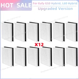 Fit For Eufy G50 Hybrid, L60 Hybrid / L60 Hybrid SES Vacuum Parts Roller Side Brush Hepa Filter Mop Cloth Dust Bag Accessories