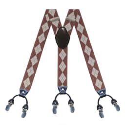 Suspenders for Men 3.5cm Wide Y Shaped 6 Metal Clips Adjustable Elastic Trouser Braces Strap Belts Wedding Party Formal Casual