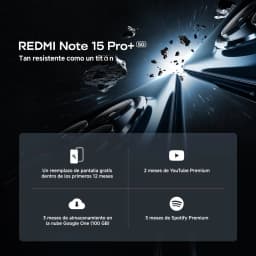 Xiaomi Redmi Note 15 Pro Plus 5g Smartphone 6.83" Crystalres Amoled Display Nfc 6500 Mah Battery 200Mp Main Camera Xiaomi Hyperos 2 Octa Core up to 2.7Ghz