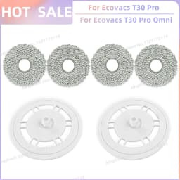 Fit For Ecovacs T30 Pro Omni / T30 OMNI, Ecovacs T30e Pro, YEEDI M12 ULTRA PLUS/M12 Pro+ Parts Brush Filter Bag Mop Cloth