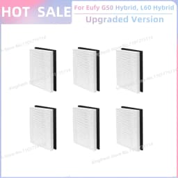 Fit For Eufy G50 Hybrid, L60 Hybrid / L60 Hybrid SES Vacuum Parts Roller Side Brush Hepa Filter Mop Cloth Dust Bag Accessories