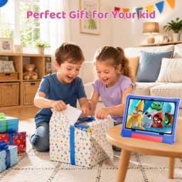 COLORROOM Kids Tablet 10.1 Inch Android 16, 6GB RAM 64GB ROM, 1TB Expandable, 6000mAh, WiFi, EVA Case, Parental Control, Google