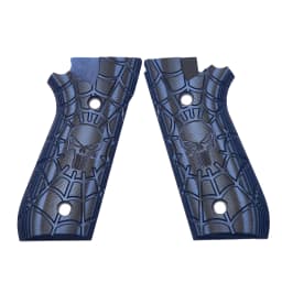 Guuun G10 Grips for Taurus PT92 Skull Skeleton Punisher Texture Compatible with PT 92 /99/100/101 and Decocker - 5 Color Options