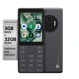 Global Version DuoQin J36 Dual Sim Card 4G Smart Feature Phone Android 13 MTK6761 2.8" Touch Screen 13MP+2MP Physical Keyboard
