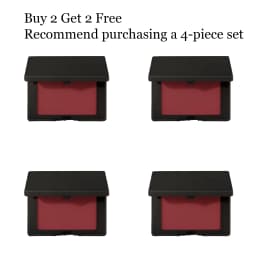 3.5G Dark Red Matte Blush Easy to Blend Non‑Smudge Sweatproof Creates Atmospheric Makeup Effect Versatile Cosmetic Blush Powder for Daily Makeup