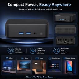 Xiaman Brand New Windows 11 Pro Mini PC Intel Core i7 4510U MINI PC 16GB DDR 1TB 2TB SSD WIFI 6 BT5.2 Computer Pc Desktop