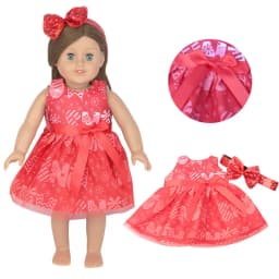 43 Cm Baby New Born Doll Clothes Wool Cute Santa Claus, Tree, Elk Christmas Clothes Suit For American 18 Inch Girl Doll Toy Gift