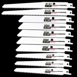 STONEGO 10PCS Reciprocating Saw Blade Jig Saw Blades For Wood/Metal Cutting Woodworking Tools Stonego Power Tool Accessories