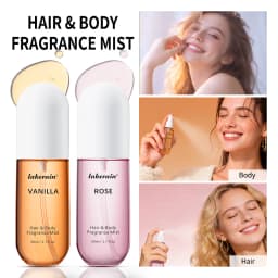 Perfume for Men Women Use For Skin Body & Hair Fragrance Mist Luxury Long Lasting Perfume Collection Vanilla and Rose