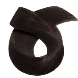 Clip In Human Hair Extensions 1 Piece 5 Clips 3/4 Full Head Clip On Remy Hair Extension Natural Color One-Piece Clip Ins