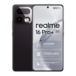 Smartphone Realme 16 Pro Plus 5G 12GB Battery 7000 mAh screen "Hz sensor MP Charge 80 W IP69 Double SIM Android 16 sphotdragon 7 Gen 4 European Version