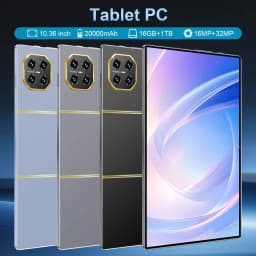 16MP+32MP Camera 2026 New Android 13 Tablet 14 Core 5G WiFi Portable 20000mAh Large Battery 16GB RAM 1TB ROM For Casual Gaming