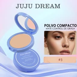 Matte Long-Lasting Oil-Control Pressed Powder With Sponge Applicator Long-lasting Waterproof Texture Smooth Sace Face Powder