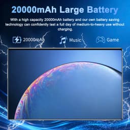 16GB+1TB 2026 Original Tablet Android13 10.36 Inch HD 20000mAh 14 core 5G Dual SIM Bluetooth WiFi GPS Tables
