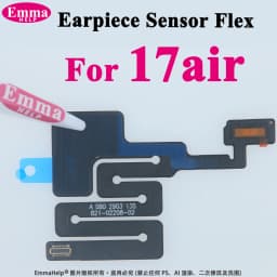 Earpiece Sensor Proximity Flex Cable Light for iPhone 16 Pro Max 15 Plus 14 17 Pro Mic Ear Speaker Microphone Repacement