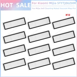 Fit For Xiaomi Mijia Mi Self-Cleaning Robot Vacuum Mop Pro STYTJ06ZHM Replacement Parts Main Side Brush Hepa Filter Mop Cloth