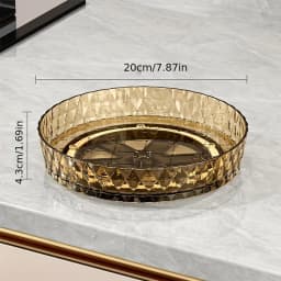 360° rotating rack,multifunctional storage turntable for kitchen countertops,spice storage rack,living room desktop storage tray