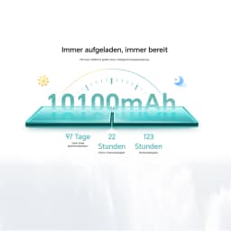 HONOR Pad X8b Tablet, 11-Inch, 4Gb/128Gb, Wi-Fi, 10100 Mah Battery, Android 16, Space Grey