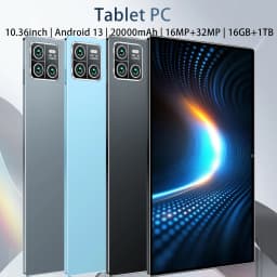 2026 Global Version PAD 10.36 Inch HD 20000 mAh Android 13 Tablet 16GB+1TB 5G Dual SIM Wifi Tables PC