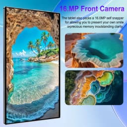 2026 New Android 13 Tablet 12000mAh Large Battery 16GB RAM 1TB ROM 10 Core Processor 5G WiFi Portable 16MP+32MP Camera For Home Entertainment And Casual Reading