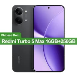 China Version Redmi Turbo 5 Max 512GB/256GB 50MP+20MP Camera 6.83 inch AMOLED Screen Dimensity 9500s 9000mAh Battery 100W
