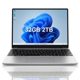 LENO Laptop 15.6" Intel Core i9 9900 Windows 11 32GB 2TB Fingerprint Unlock 1080P HD Gaming Computer PC Gamer Office Ultra Slim Notebook