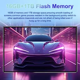 10 Core 2026 New Android 13 Tablet 5G WiFi Portable 20000mAh Large Battery 16GB RAM 1TB ROM 16MP+32MP Camera For Movie Streaming Home Media Player