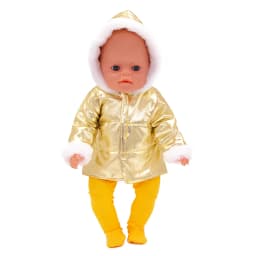 Winter Warm Doll Clothes Outfit For American 18 Inch Girl& 43Cm Baby New Born Doll Shoes Grid Coat Suit For Generation Toy Girl