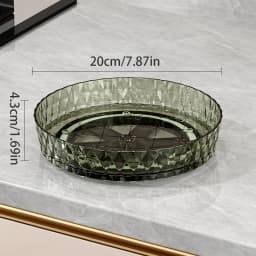 360° rotating rack,multifunctional storage turntable for kitchen countertops,spice storage rack,living room desktop storage tray