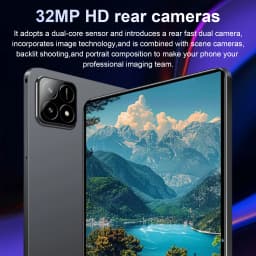 12000mAh Battery Android 13 Tablet 16GB RAM 1TB ROM 16MP+32MP Camera 5G WiFi Portable Tablet Suitable for Daily Entertainment Online Learning Holiday Gift