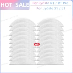 Fit For XiaoMi Lydsto R1 / R1A / R1D / R1 Pro / S1 / L1 Replacement Parts Accessoies Roller Side Brush Filter Mop Pads Dust Bag