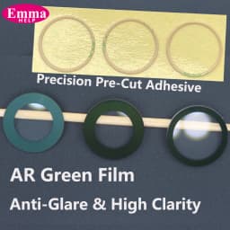 10pcs A+ Back Camera Glass for iPhone 17 Air 16 Plus 15 Pro Max 14 13 Mini 12 Rear Camera Glass Lens Cover Holder Parts