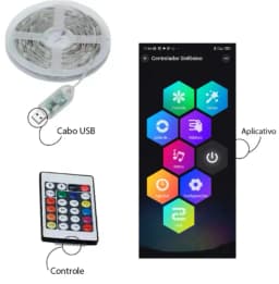 Flashes LED Ribbon RGB 10M With Voice Control and App Bluetooth USB Christmas Decoration-Neverdie Store