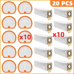 Compatible For UWANT V500 Vacuum Dust Bag HEPA Filter Replacement Parts ์ ์ํธ V500 ํํฐ ๋จผ์ง๋ดํฌ ์๋ชจํ