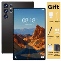 Tablet 1TB ROM 16GB RAM 10 Core Android 13 12000mAh Battery 16MP+32MP Camera 5G WiFi Portable Device Daily Study Video Play Gift