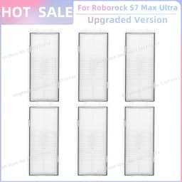 Fit for Roborock S7 Max Ultra Q100TSC Parts Main Roller Side Brush Hepa Filter Mop Pad Cloth Dust Bag Replacement Accessories